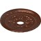 Ekena Millwork Palmetto Ceiling Medallion (Fits Canopies up to 5"), 20 7/8"OD x 3 5/8"ID x 1 5/8"P, Copper Penny CM20PMCPS - alternate 4